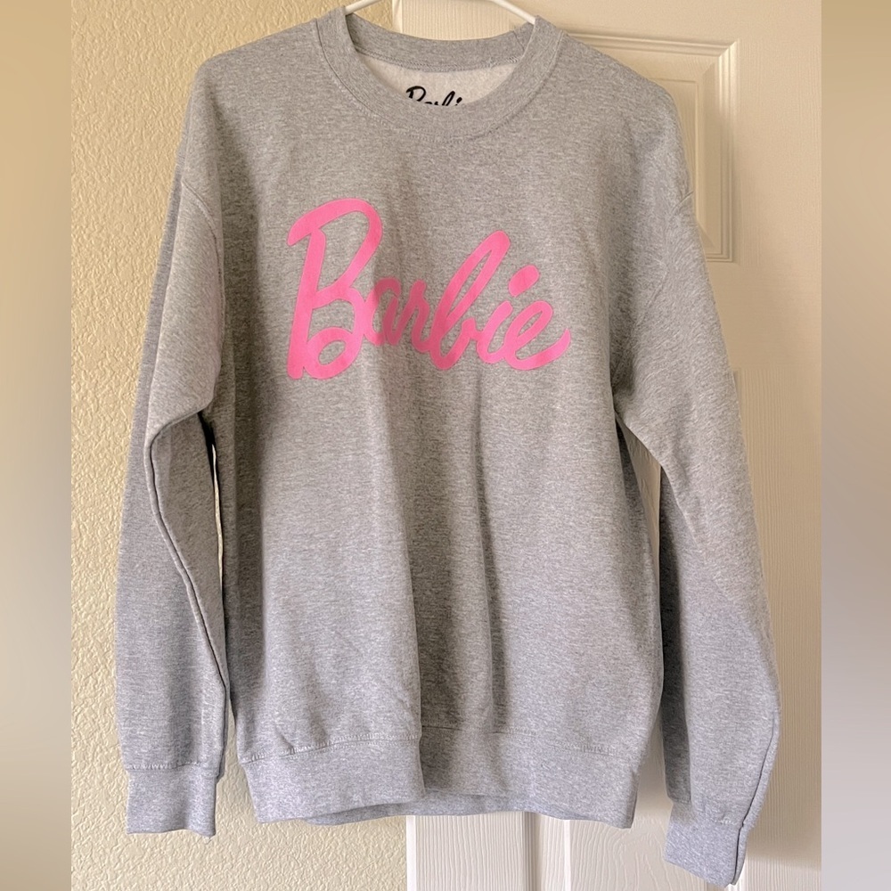 Barbie oversized crewneck sweatshirt